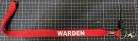 Warden AIIMS ID Lanyards   RED - WARDEN