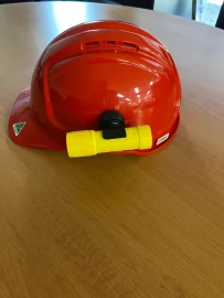 Hard Hat / Safety Helmet Torch  Flashlight Adapter
